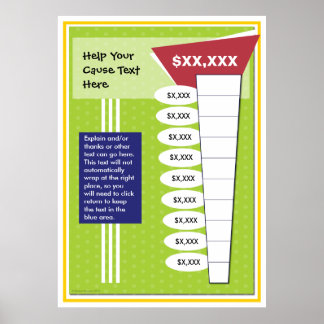 Spaß und farbenfrohe Grafik Poster