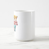 Spaß und farbenfrohe Happy Mother Day Gift Kaffeetasse (Mittel)