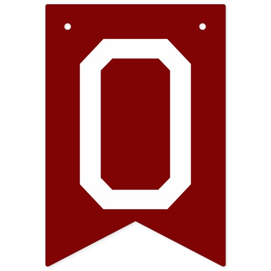 Spaß und farbenfrohe Jeder Anlass Herzlichen Glück Wimpelkette (Zweite Fahne)