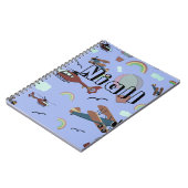 Spaß und farbenfrohe Luftfahrt Notizblock (Linke Seite)