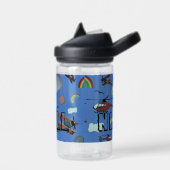 Spaß und farbenfrohe Luftfahrt Trinkflasche (Links)