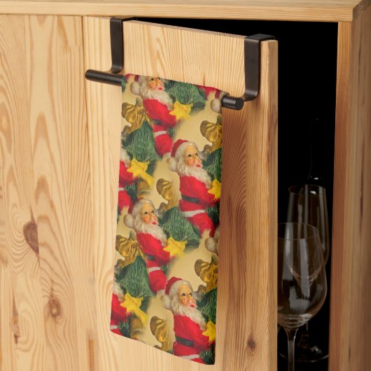 Spaß und Feierliche Weihnachten Weihnachten Baummu Geschirrtuch (Drittel gefaltet)