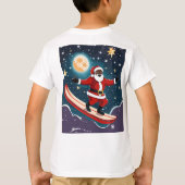 Spaß und festliches Weihnachtsdesign T-Shirt (Rückseite)