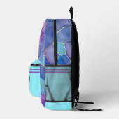 Spaß und Funky Alkohol & Tinte entwickelt Bedruckter Rucksack (Rechts)