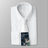 Spaß und funky Katzen-Krawatte Krawatte (Gebunden)