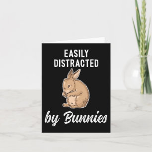 Spaß und glückliche Ostern Bunny und Kaninchen Karte