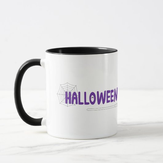 Spaß und heiteres Halloween-Briefe mit dem Zimmer Tasse (Links)