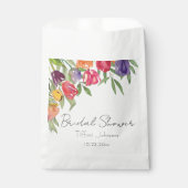 Spaß und Helle Tulips und Grünes Brautparty Geschenktütchen (Vorderseite)