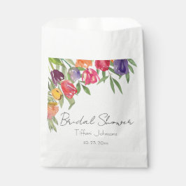 Spaß und Helle Tulips und Grünes Brautparty Geschenktütchen