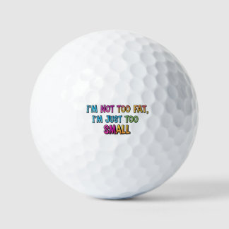 Spass und Humor im Golf Sport Golfball