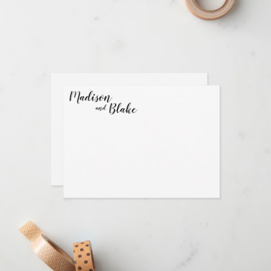 Spaß und Mitteilungskarten (Vorderseite/Rückseite Beispiel)