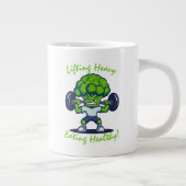 Spaß und Motivierend Fitness Tasse - Strong Brocco (Rechts)