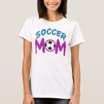 Spaß und mutige Fußball-Mama-T-Shirts