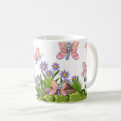 Spaß und Niedliches Design Kaffeetasse (VorderseiteRechts)