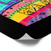 Spaß und Spaß genießen heute Angebot Klasse Poster (Ecke)