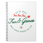 Spaß und Spiele Notizblock (Vorderseite)