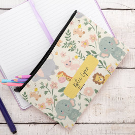 Spaß und spielerische Jungtiere zurück in die Schu Zubehörtasche