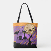 Spaß und Spooky Halloween Tasche (Rückseite)