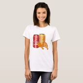 Spaß und stilvolles Design T-Shirt (Vorne ganz)