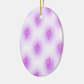 Spaß und Tanzen Keramik Ornament (Links)