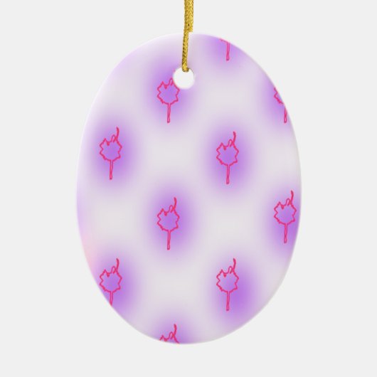 Spaß und Tanzen Keramik Ornament (Vorne)