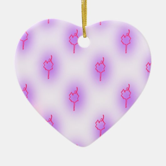 Spaß und Tanzen Keramik Ornament (Vorne)