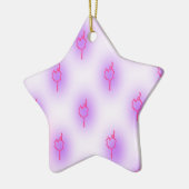 Spaß und Tanzen Keramikornament (Links)