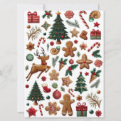 Spaß und Weihnachten Einladung (Vorderseite)