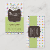 Spaß und wunderliche Bäckerei-Visitenkarte des Visitenkarte (Vorne/Hinten)