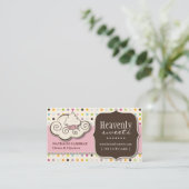 Spaß und wunderliche Bäckerei-Visitenkarte des Visitenkarte (Stehend Vorderseite)