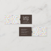 Spaß und wunderliches Polk ein Mini Visitenkarte (Vorne/Hinten)