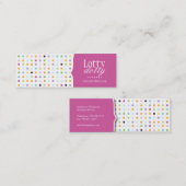 Spaß und wunderliches Polk ein Mini Visitenkarte (Vorne/Hinten)