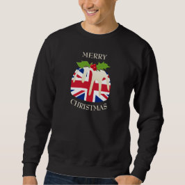 Spaß | UNION JACK UK | Weihnachts-Pudding Sweatshirt