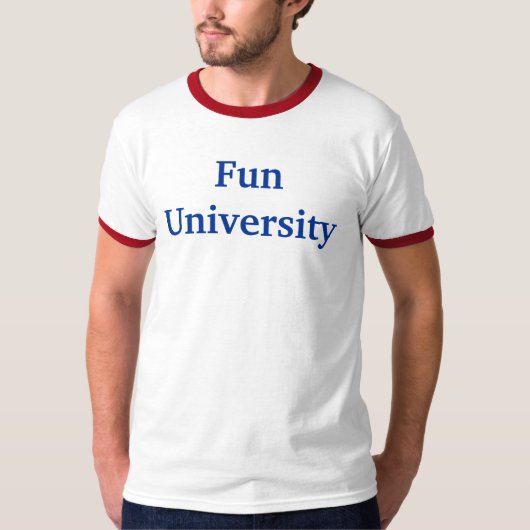 Spaß-Universität T-Shirt (Vorderseite)