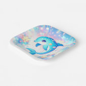 Spaß unter der Meeresspülung-Kinderdusche Pappteller (Gewinkelt)