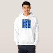 Spaß, unterhaltsame Einstellung Hoodie (Vorne ganz)
