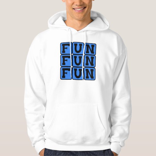 Spaß, unterhaltsame Einstellung Hoodie (Vorderseite)