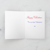 Spaß Valentine I Liebe Sie Hirsch Karte (Innenseite)