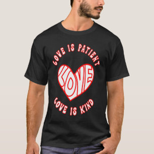 Spaß Valentinstag Herz Liebe ist Patient Liebe ist T-Shirt