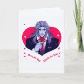 Spaß Verabred Heart Girlfriend Funny Valentinstag Karte (Vorderseite)