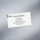 Spaß Vintag antike Hand Fingerzeig Magnetische Visitenkarte (Beispiel)