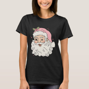 Spaß Vintag Pink Weihnachtsmann Pink Weihnachten M T-Shirt
