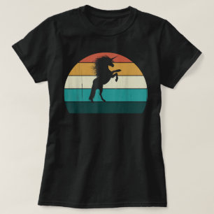 Spaß Vintage Einhorn Männer Frauen Kinder Magische T-Shirt