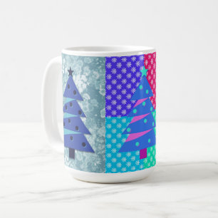 Spaß Vintage Weihnachtsbaum Tasse