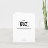 Spaß-Virus Karte (Rückseite)