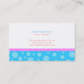 Spaß-Visitenkarten Visitenkarte (Rückseite)