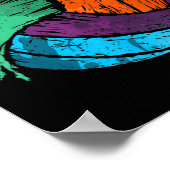 Spaß Volleyball Kunst für Jungen Mädchen Frauen Vo Poster (Ecke)