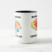 Spaß von Gehirngeeren kann durch Umrüsten schwer z Tasse (Zentrum)