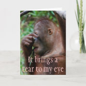 Spaß von leichten Frauen über das Altern Karte (Vorderseite)