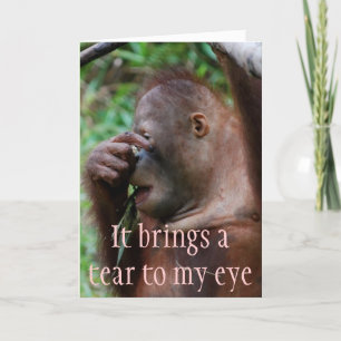 Spaß von leichten Frauen über das Altern Karte